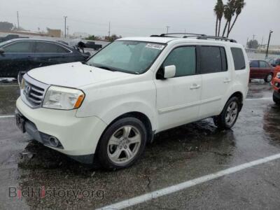 2013 Honda PILOT Pilot EX, белый — VIN 5FNYF3H4XDB036893, Copart