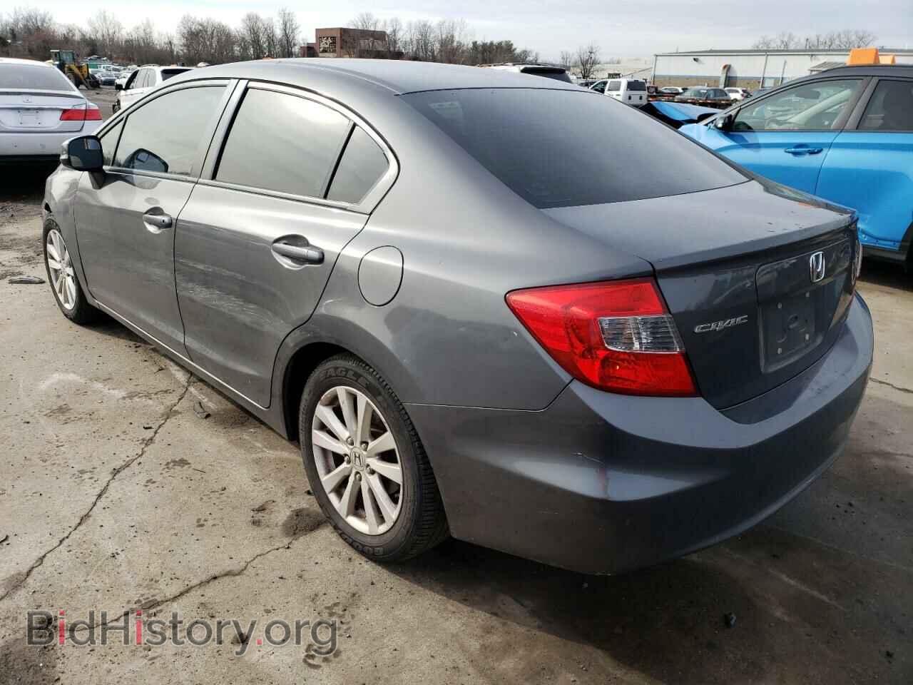 2012 HONDA CIVIC - VIN: 2HGFB2F84CH573322 - Фото 2