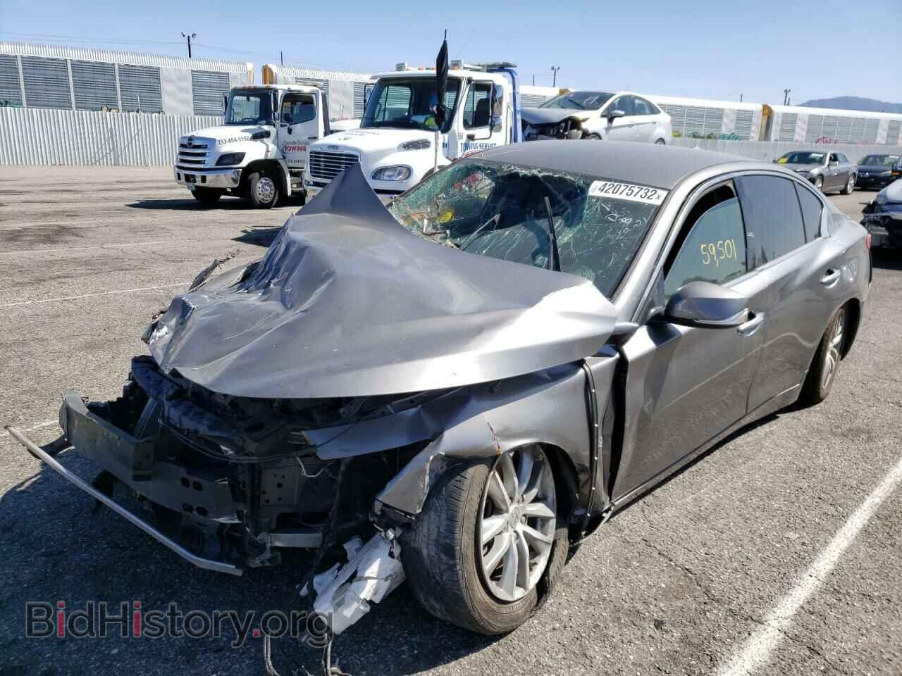 2015 INFINITI Q50 - VIN: JN1BV7AP9FM343473 - Фото 2