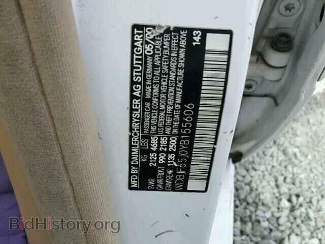 2000 MERCEDES-BENZ E 320 - VIN: WDBJF65J0YB155606 - Фото 10