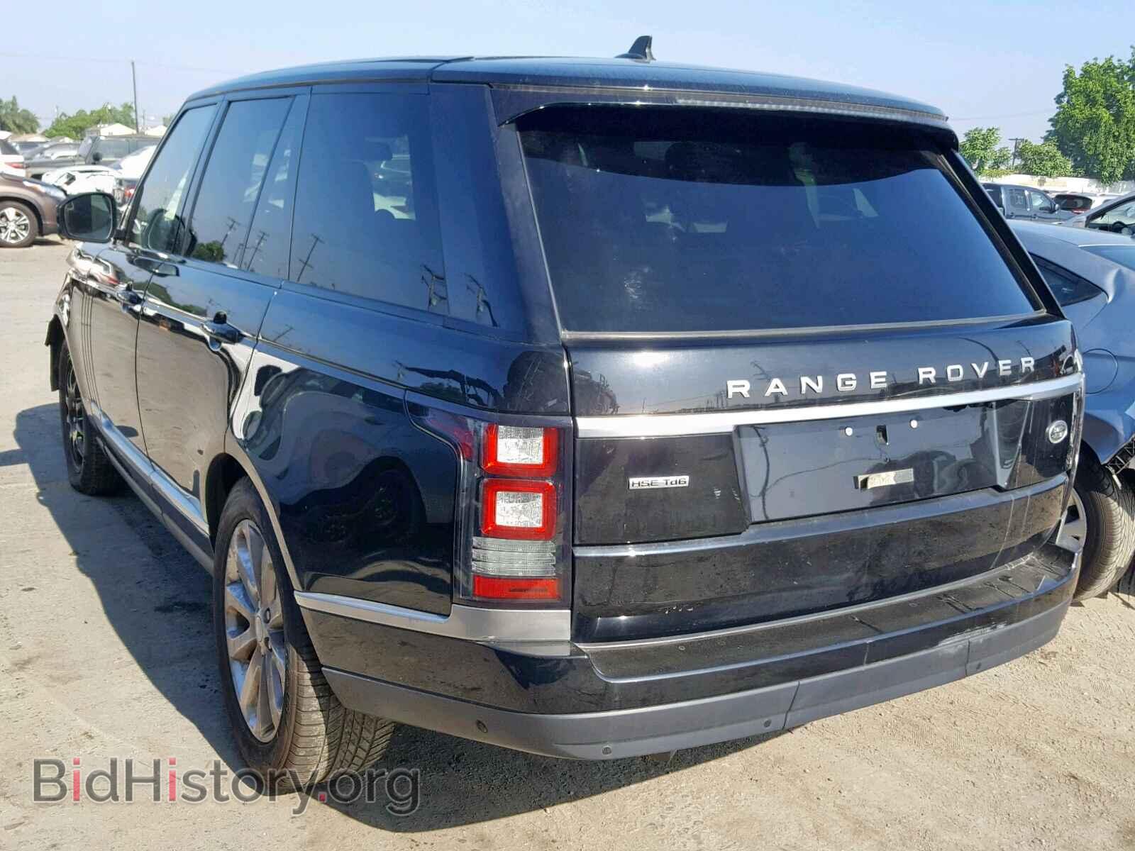 2016 LAND ROVER RANGE ROVE - VIN: SALGS2KF6GA298041 - Photo 3