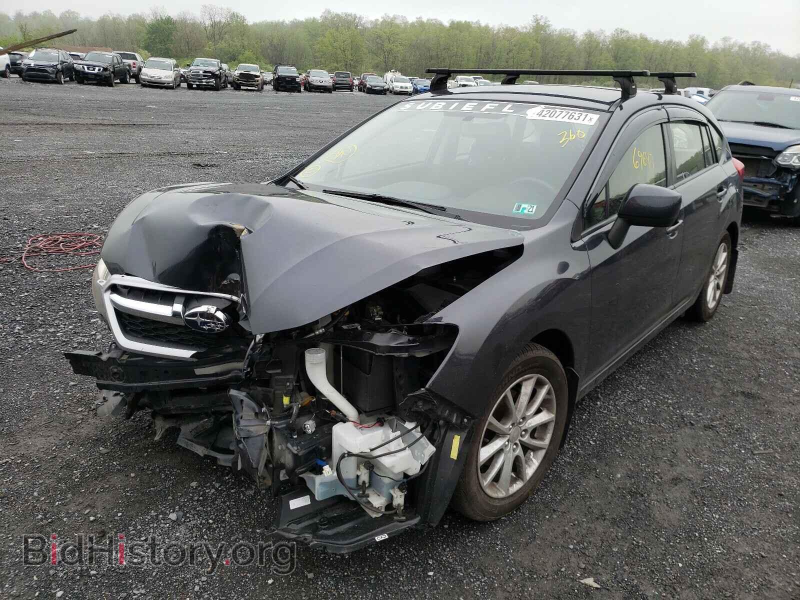 2014 SUBARU IMPREZA - VIN: JF1GPAC68E9275463 - Фото 2