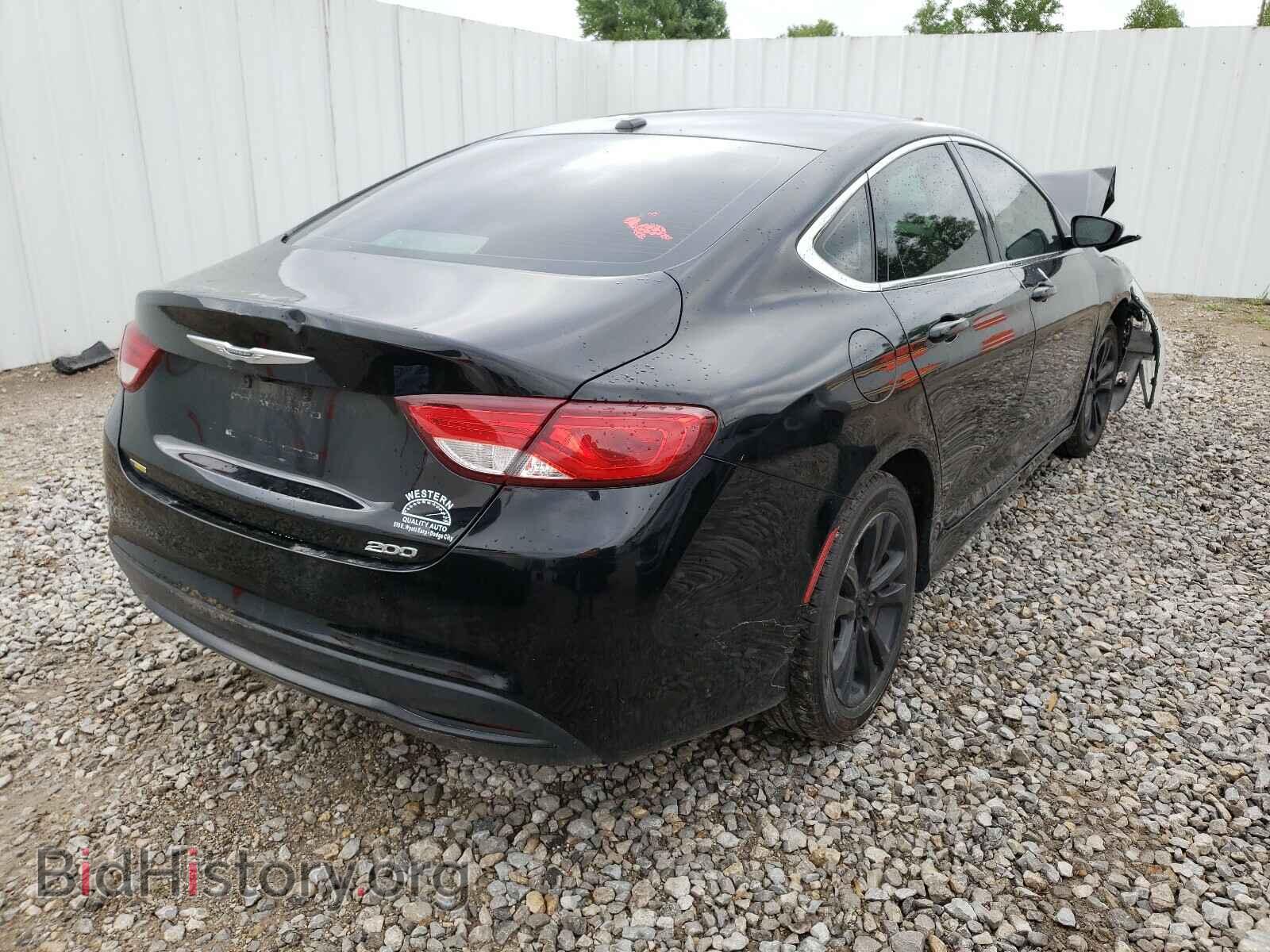 2015 CHRYSLER 200 - VIN: 1C3CCCAB8FN607740 - Фото 4