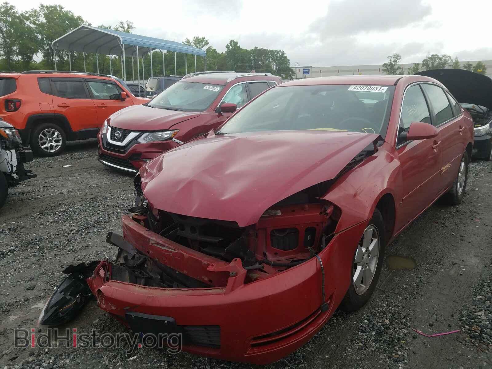 2007 CHEVROLET IMPALA - VIN: 2G1WT58K879315254 - Фото 2