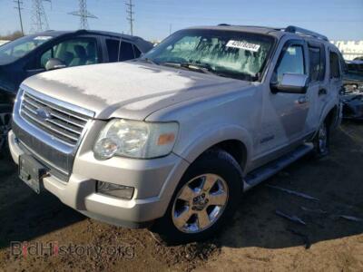 2006 Ford EXPLORER Limited, silver — VIN 1FMEU75E76UA10142, Copart