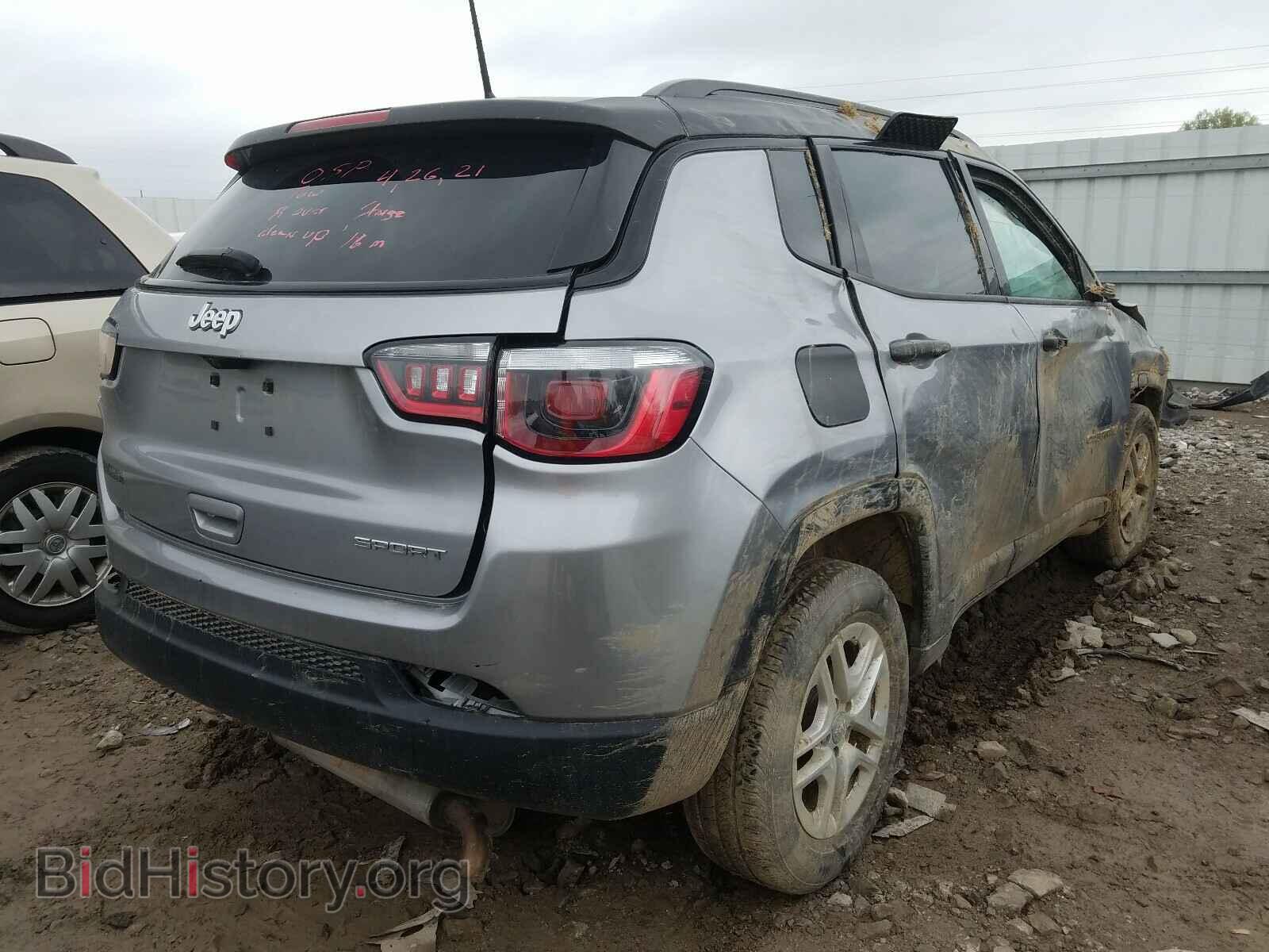 2018 JEEP COMPASS - VIN: 3C4NJCAB5JT287179 - Фото 4