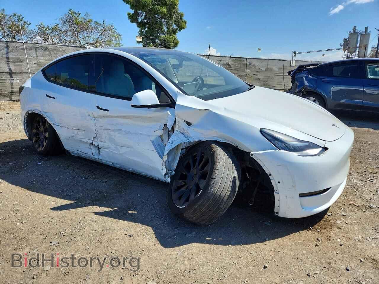 2022 TESLA MODEL Y - VIN: 7SAYGAEE5NF417473 - Фото 4