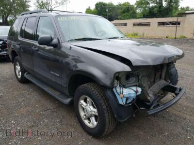 2005 Ford EXPLORER Explorer X, серый — VIN 1FMDU73W55UA92295, Copart