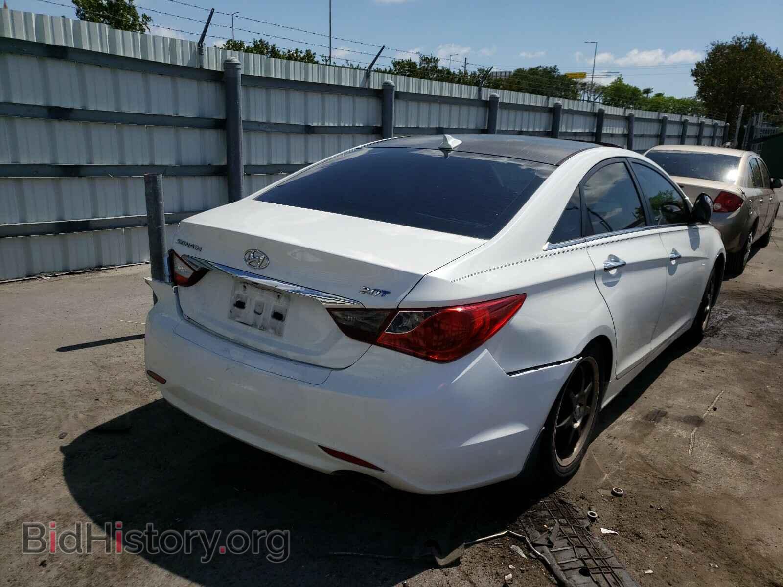 2012 HYUNDAI SONATA - VIN: 5NPEC4AB3CH402073 - Фото 4