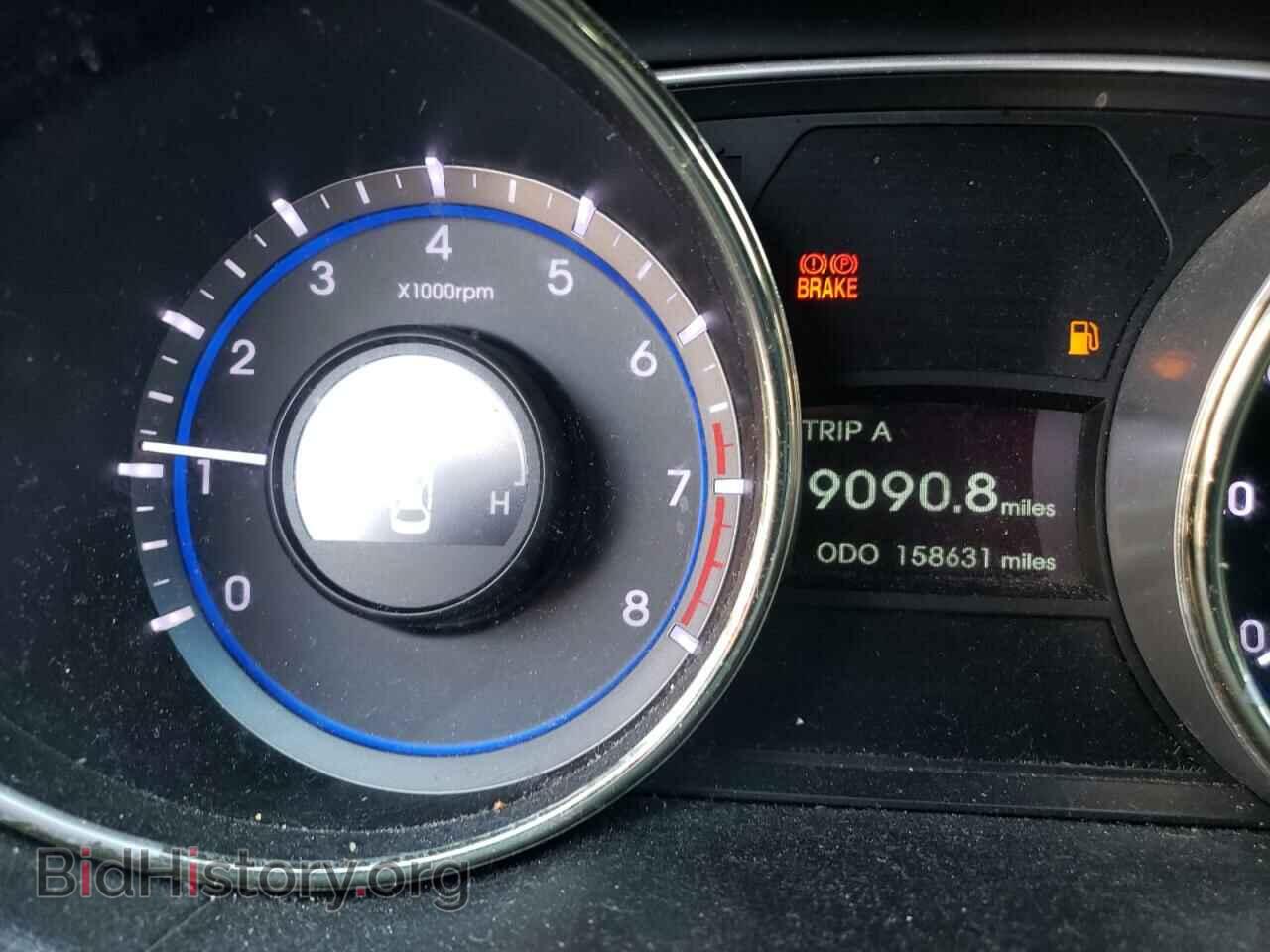 2012 HYUNDAI SONATA - VIN: 5NPEC4AB3CH402073 - Фото 8