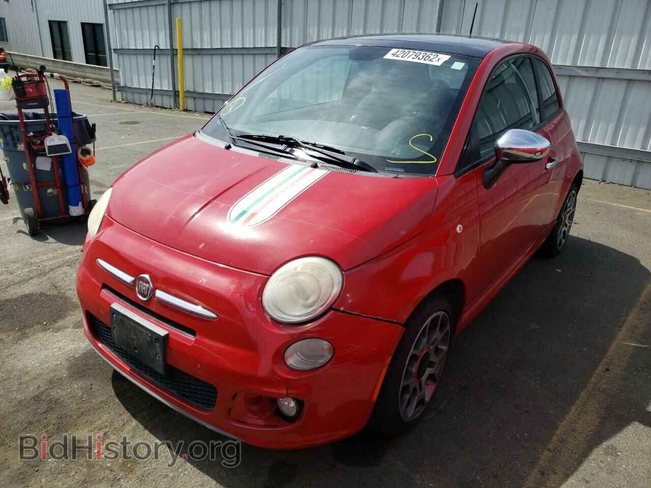 2012 FIAT 500 - VIN: 3C3CFFBR9CT123737 - Фото 2