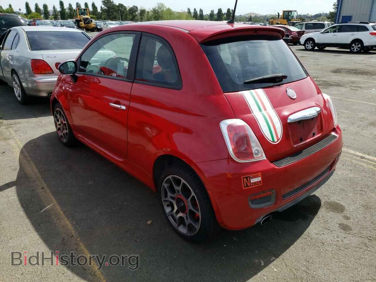 2012 FIAT 500 - VIN: 3C3CFFBR9CT123737 - Фото 3