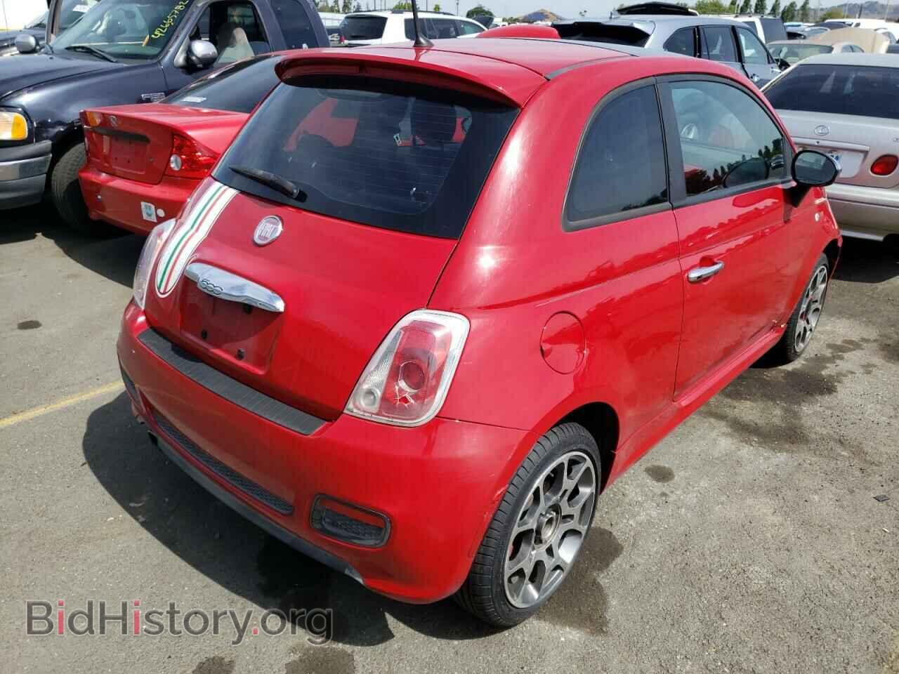 2012 FIAT 500 - VIN: 3C3CFFBR9CT123737 - Фото 4