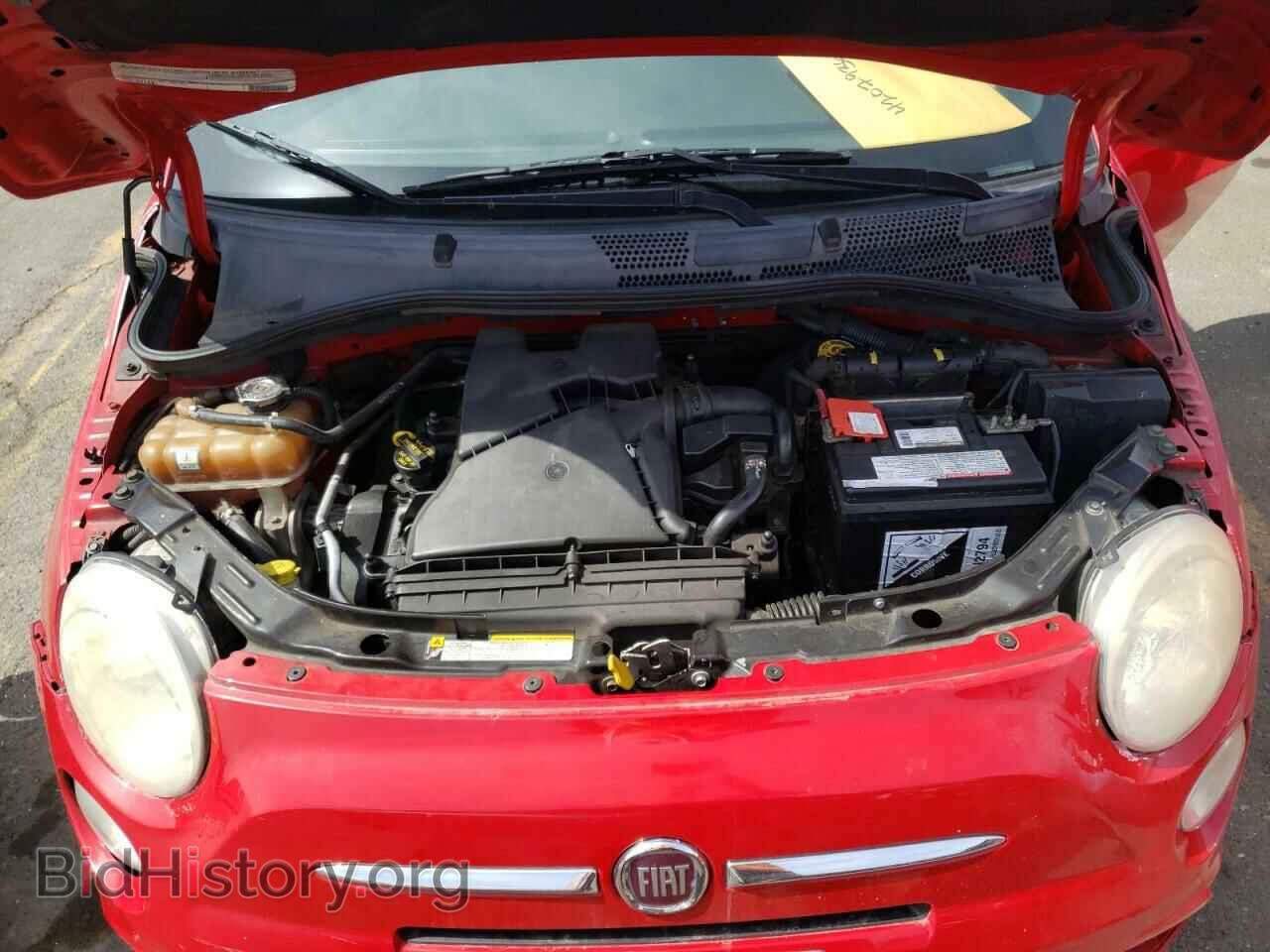 2012 FIAT 500 - VIN: 3C3CFFBR9CT123737 - Фото 7