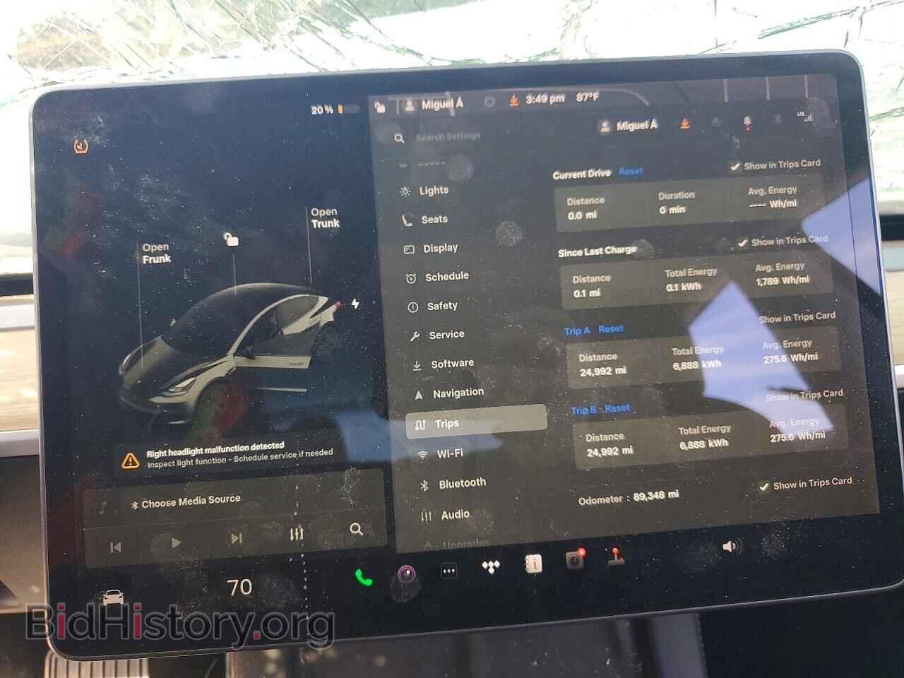 2021 TESLA MODEL 3 - VIN: 5YJ3E1EB2MF979686 - Photo 9