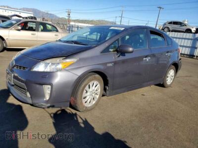 2012 Toyota PRIUS Advanced, серый — VIN JTDKN3DP3C3017770, Copart