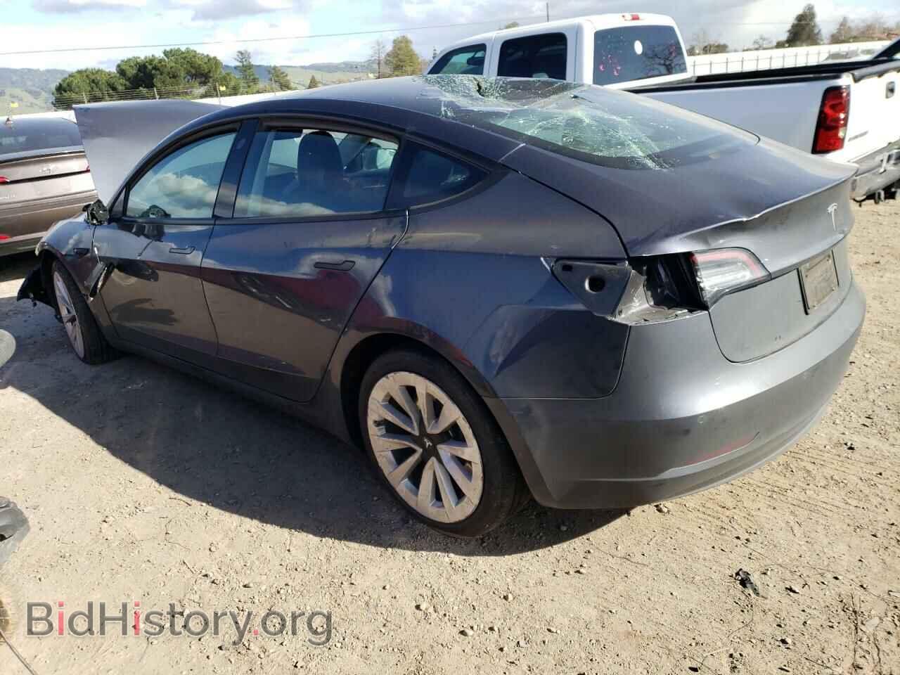 2022 TESLA MODEL 3 - VIN: 5YJ3E1EA4NF142964 - Фото 2
