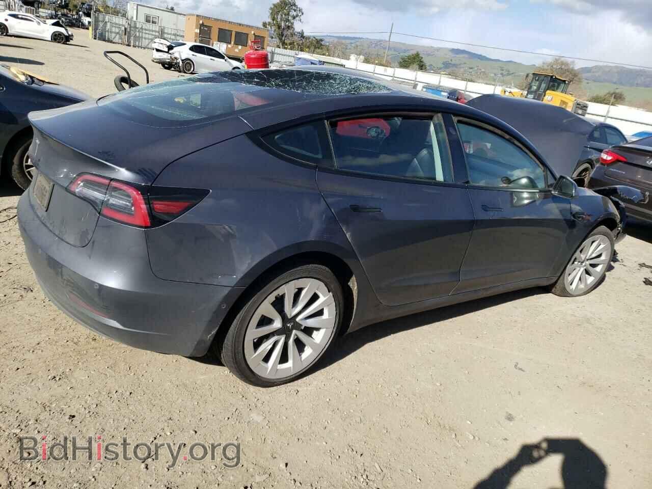 2022 TESLA MODEL 3 - VIN: 5YJ3E1EA4NF142964 - Фото 3