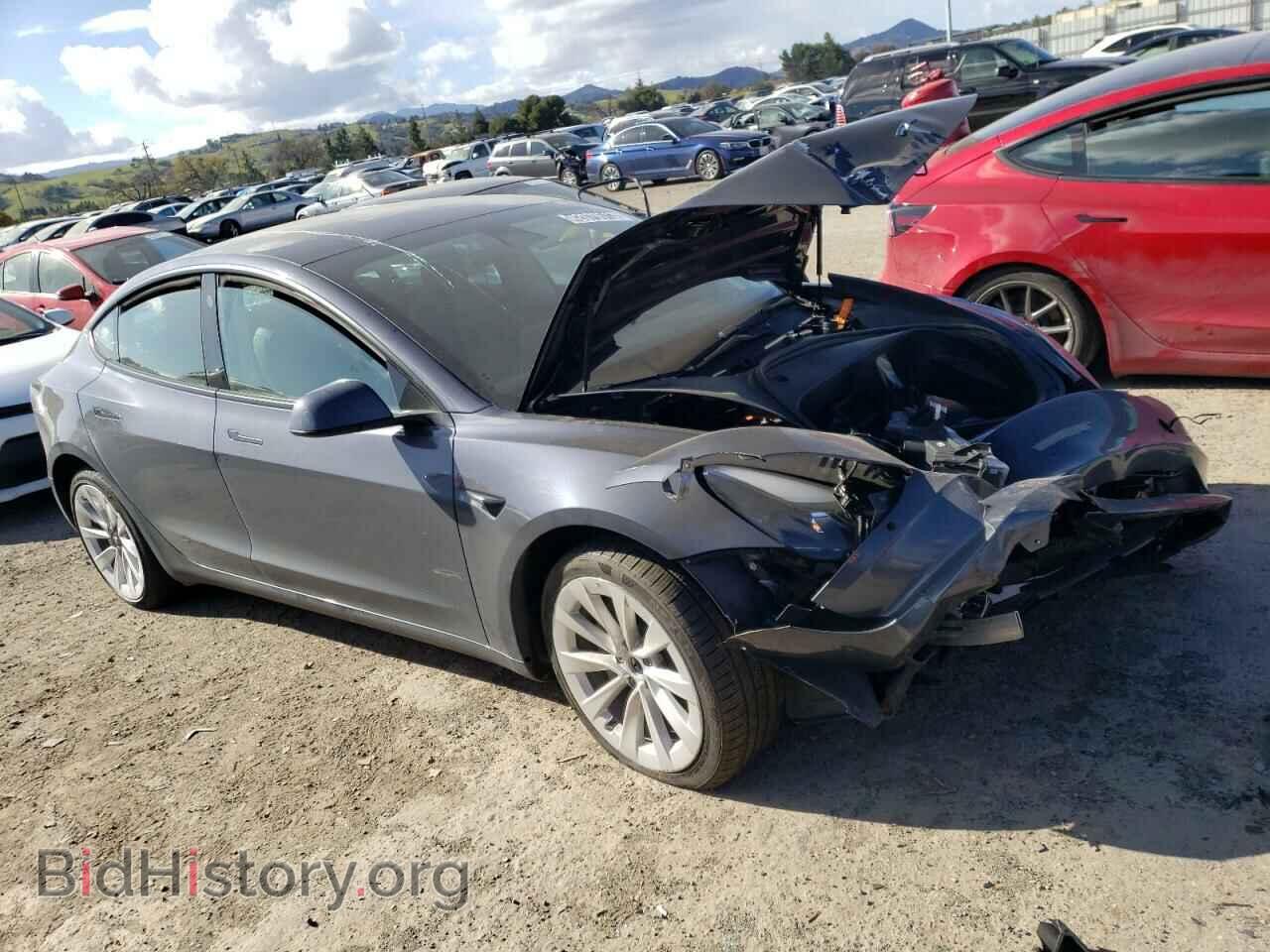 2022 TESLA MODEL 3 - VIN: 5YJ3E1EA4NF142964 - Фото 4