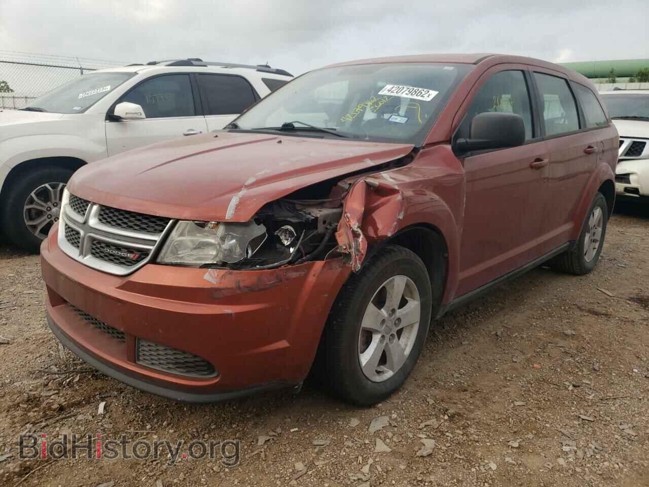 2013 DODGE JOURNEY - VIN: 3C4PDCAB5DT556012 - Фото 2