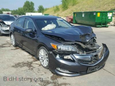2014 Acura RLX RLX Tech, серый — VIN JH4KC1F51EC007570, Copart