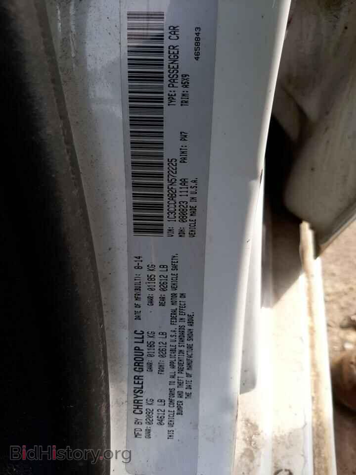2015 CHRYSLER 200 - VIN: 1C3CCCAB2FN572225 - Фото 10