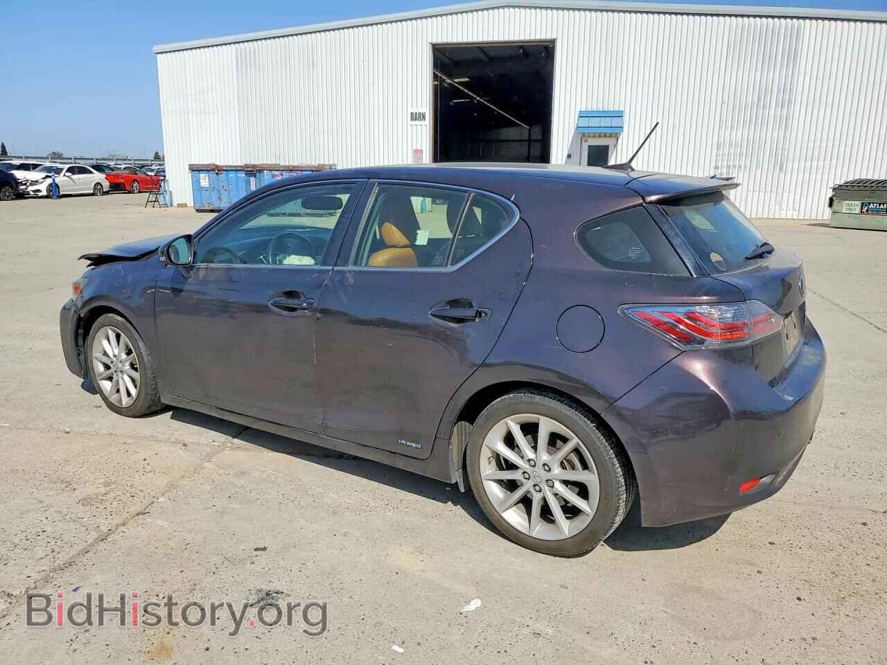 2013 LEXUS CT 200 - VIN: JTHKD5BH0D2142841 - Фото 2