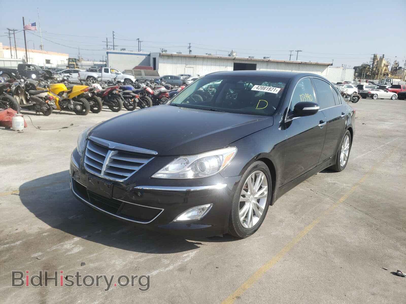 2012 HYUNDAI GENESIS - VIN: KMHGC4DD7CU153249 - Фото 2