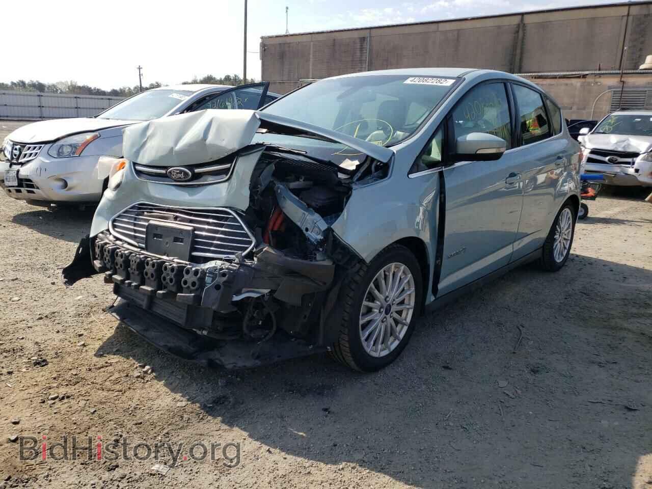2013 FORD CMAX - VIN: 1FADP5BU1DL510278 - Фото 2