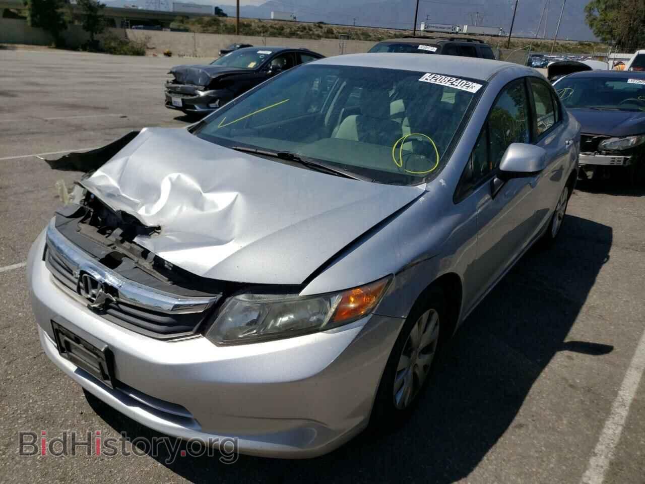 2012 HONDA CIVIC - VIN: 2HGFB2F53CH312219 - Фото 2
