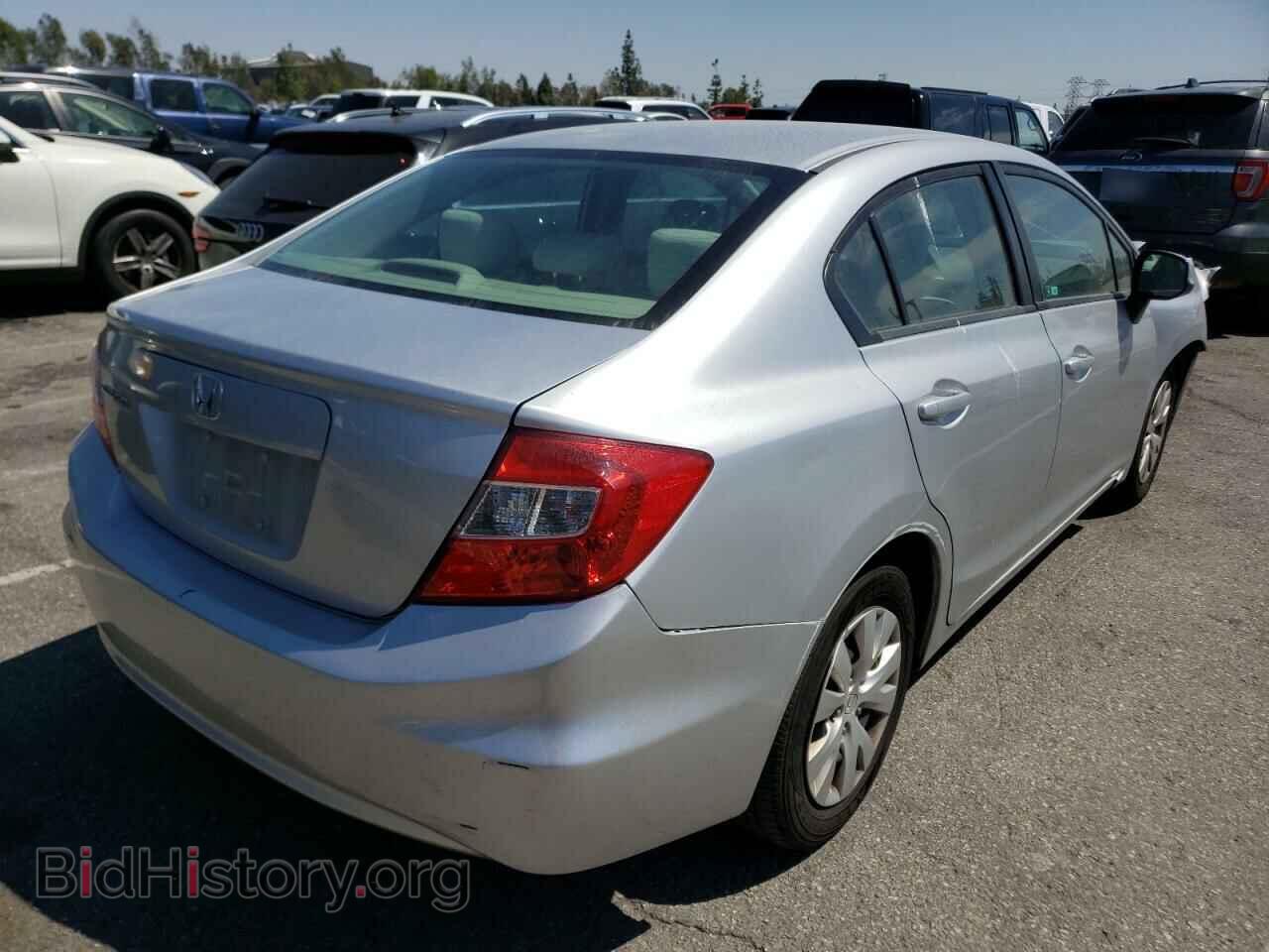 2012 HONDA CIVIC - VIN: 2HGFB2F53CH312219 - Фото 4