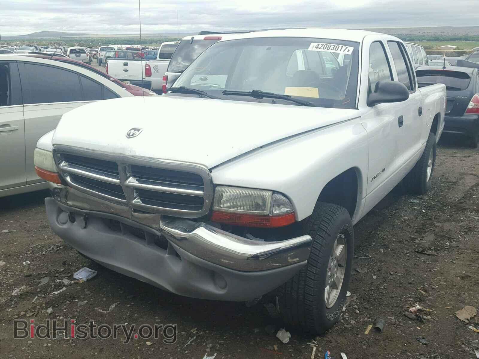2001 DODGE DAKOTA - VIN: 1B7GG2AN91S206374 - Фото 2