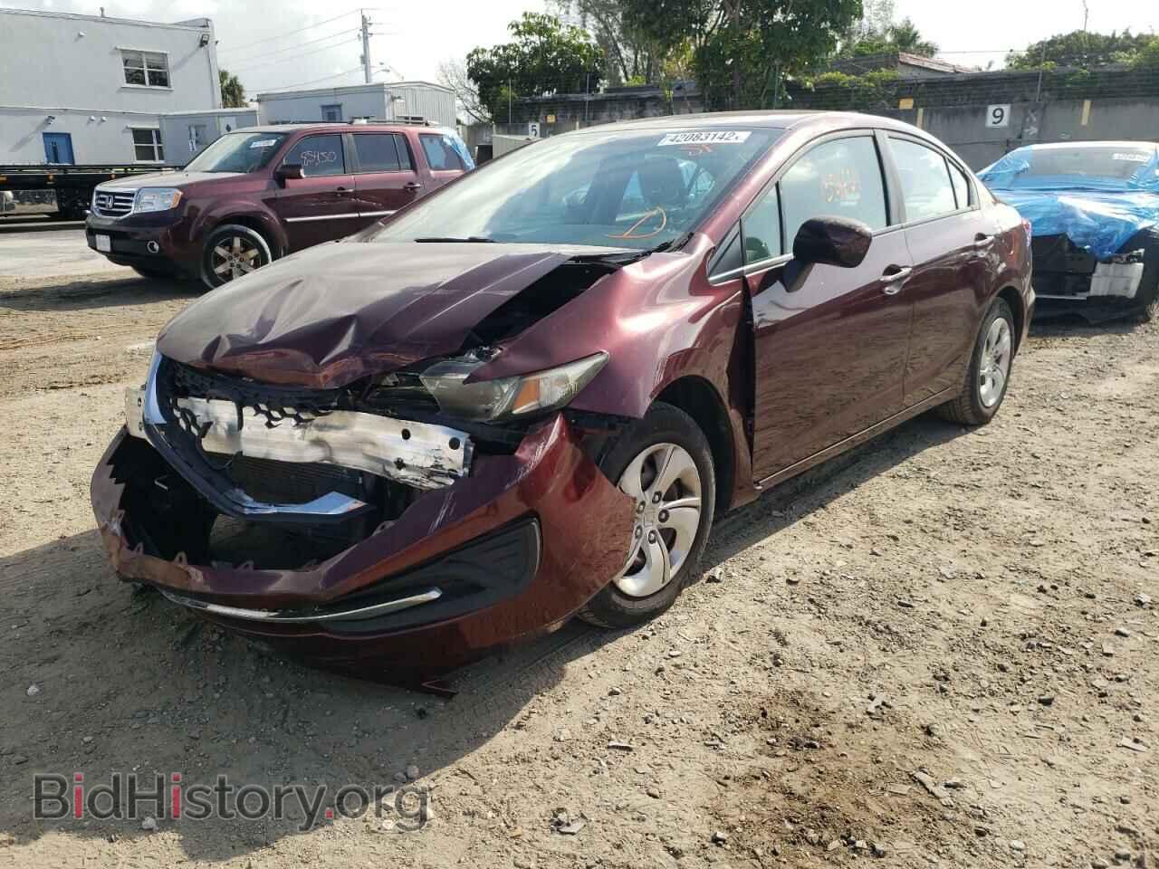 2014 HONDA CIVIC - VIN: 19XFB2F57EE012048 - Фото 2
