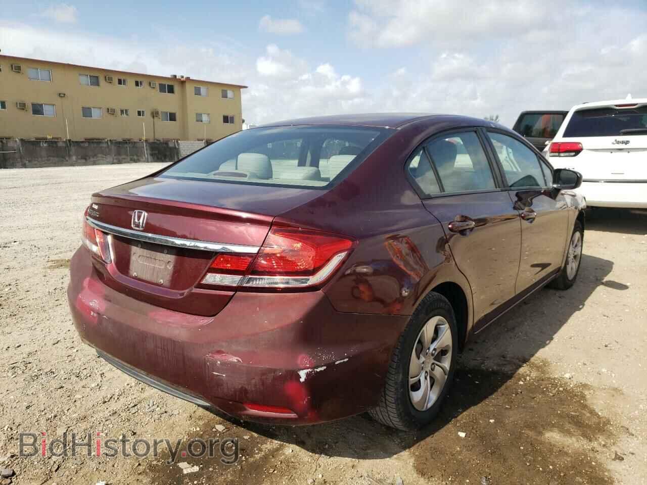 2014 HONDA CIVIC - VIN: 19XFB2F57EE012048 - Фото 4
