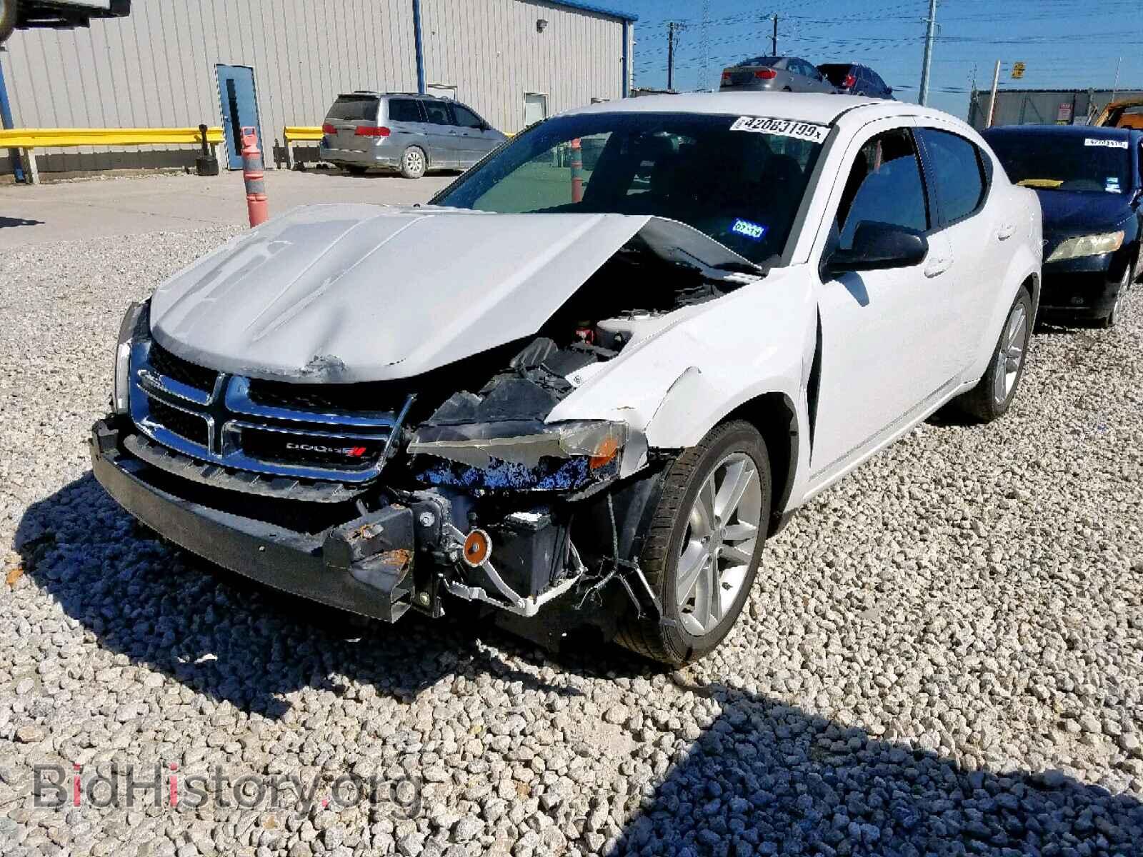 2014 DODGE AVENGER - VIN: 1C3CDZAB4EN160242 - Фото 2