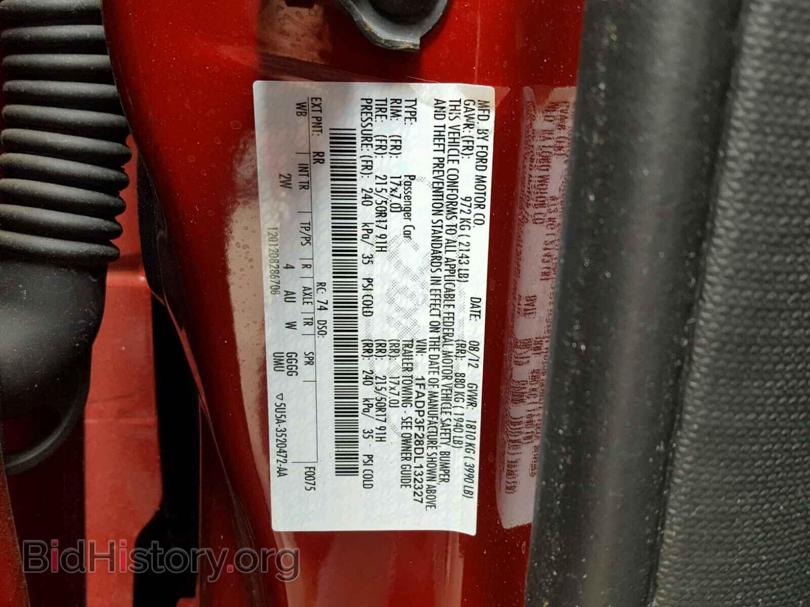 2013 FORD FOCUS - VIN: 1FADP3F28DL132327 - Photo 10