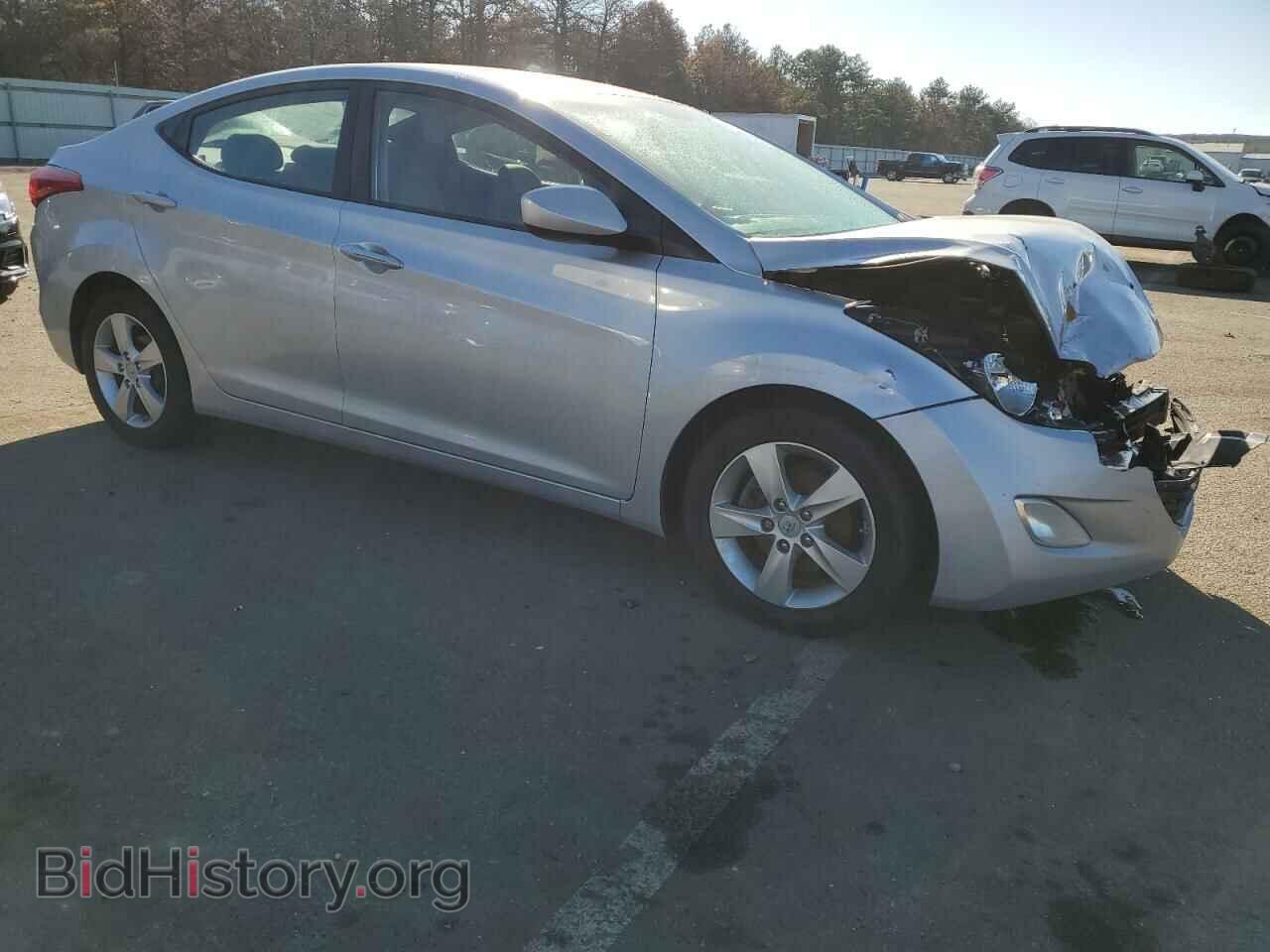 2012 HYUNDAI ELANTRA - VIN: 5NPDH4AE3CH107675 - Фото 4