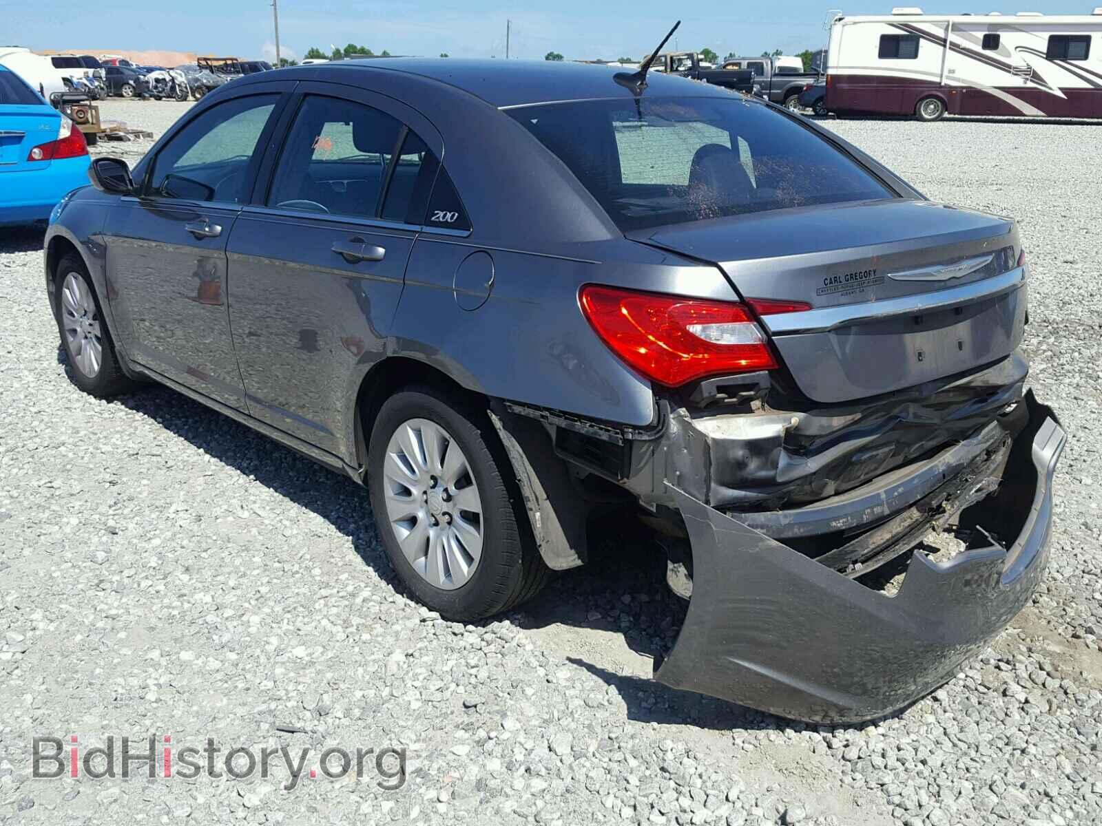2013 CHRYSLER 200 - VIN: 1C3CCBAB3DN559605 - Фото 3