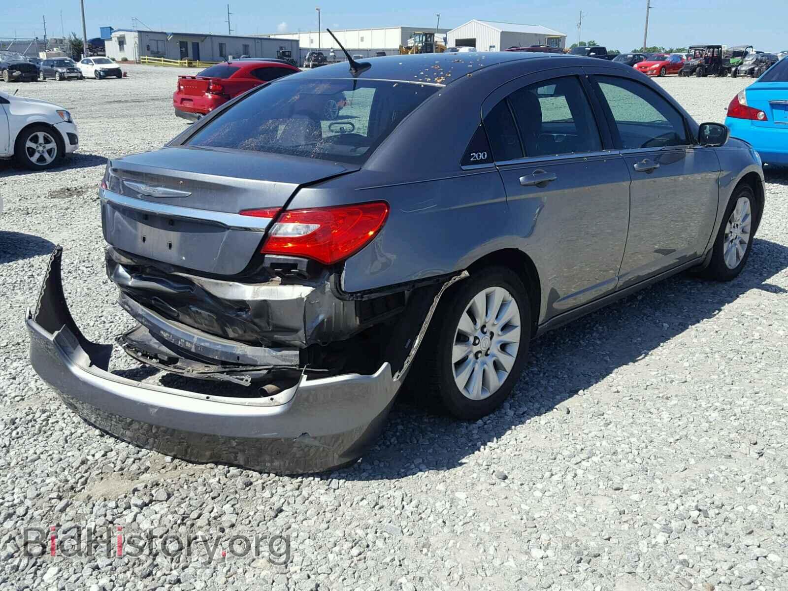 2013 CHRYSLER 200 - VIN: 1C3CCBAB3DN559605 - Фото 4
