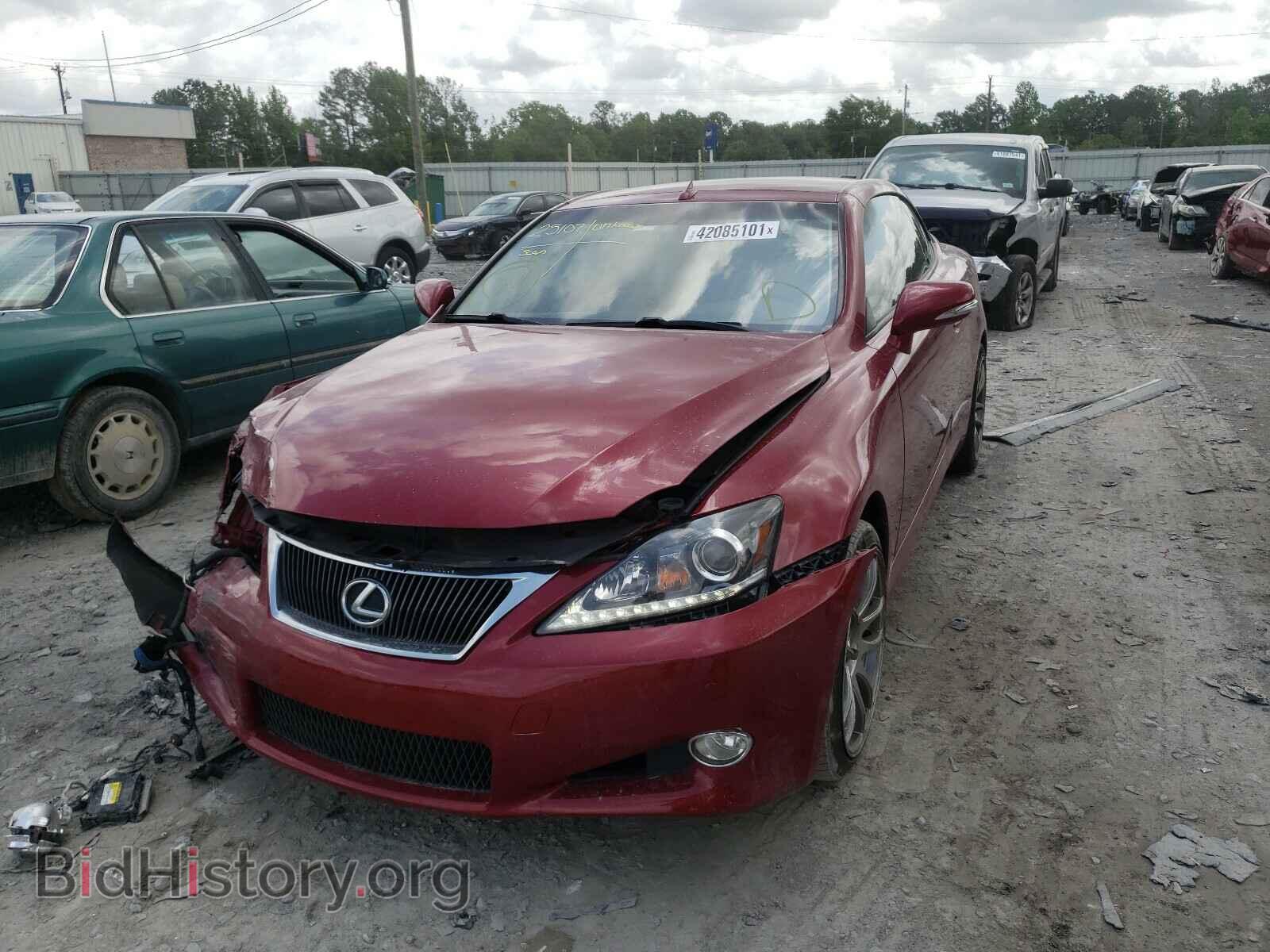 2012 LEXUS IS - VIN: JTHFF2C2XC2524006 - Photo 2
