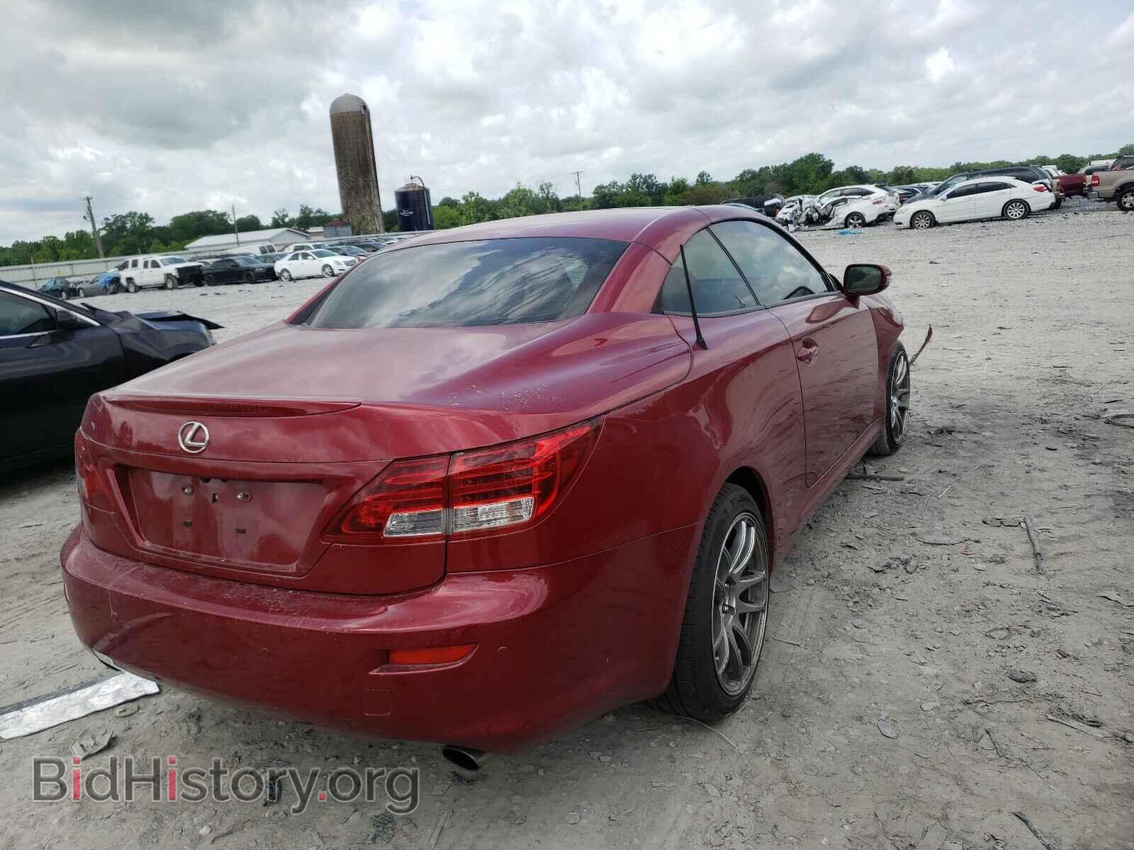 2012 LEXUS IS - VIN: JTHFF2C2XC2524006 - Photo 4