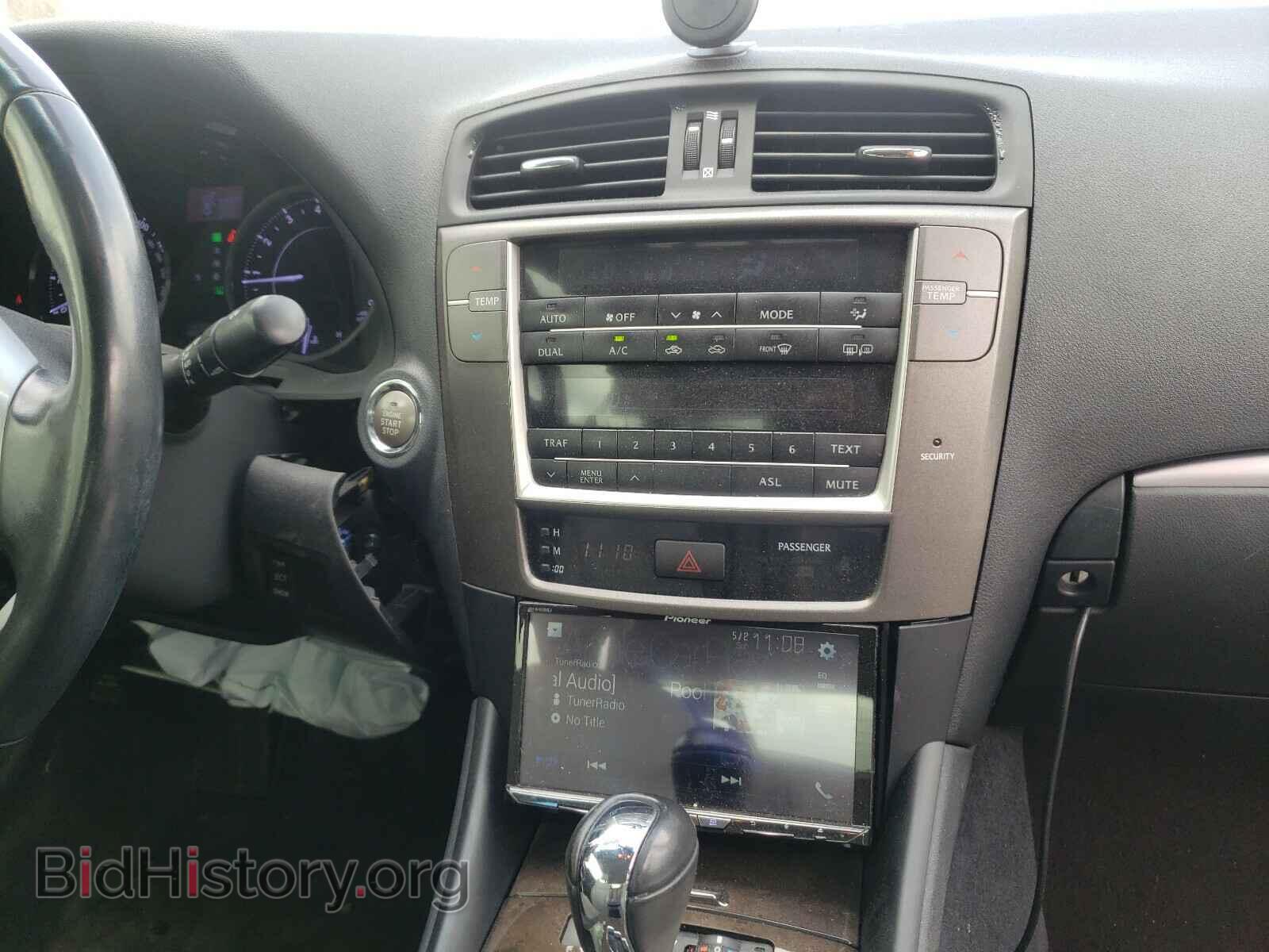 2012 LEXUS IS - VIN: JTHFF2C2XC2524006 - Photo 9