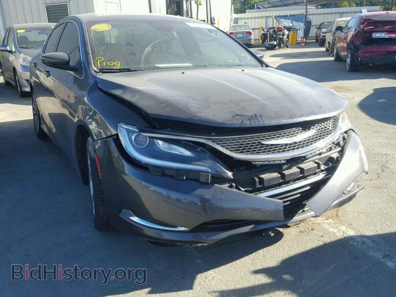 Photo 1C3CCCAB1FN641504 - CHRYSLER 200 2015