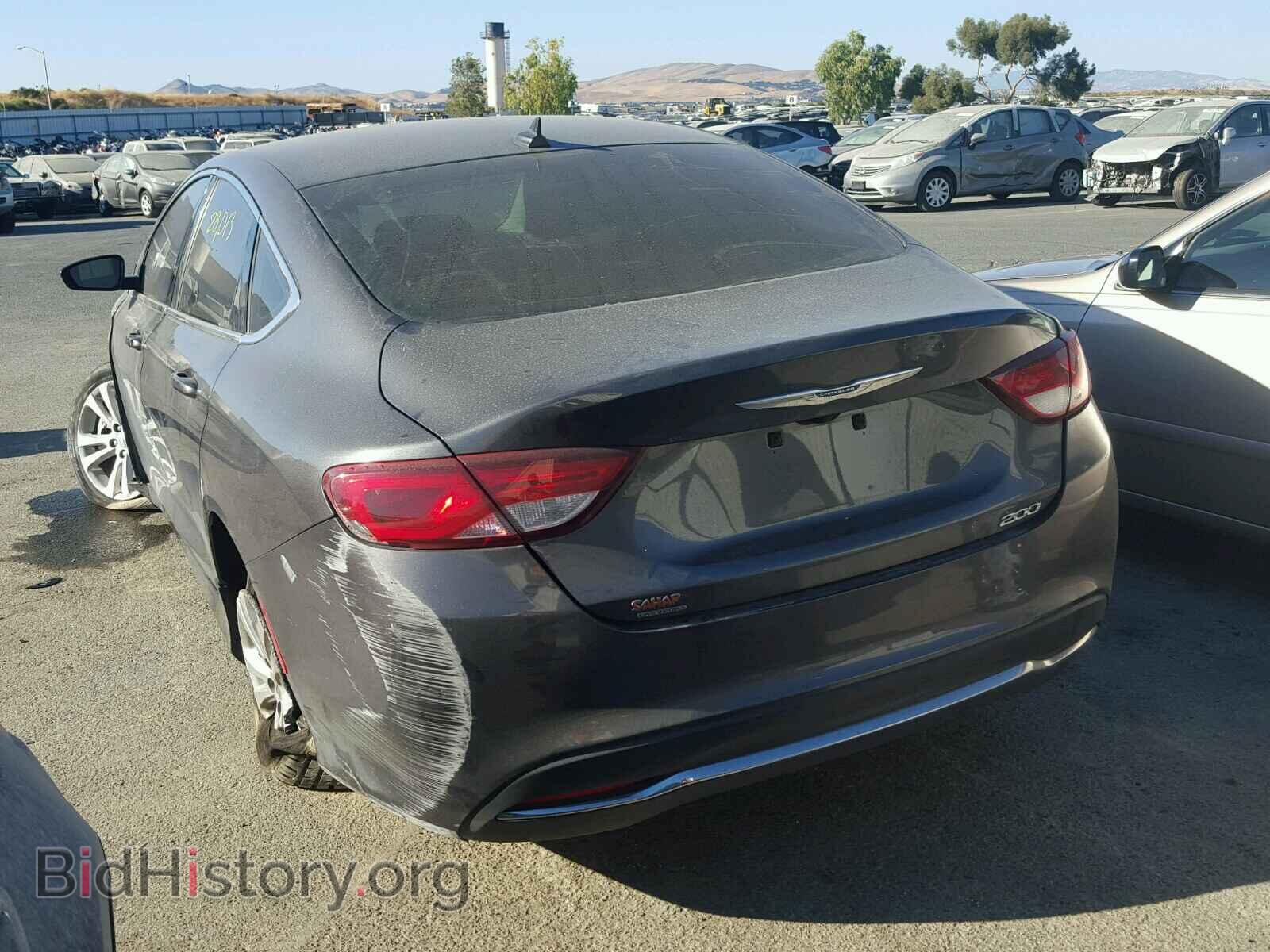 2015 CHRYSLER 200 - VIN: 1C3CCCAB1FN641504 - Фото 3