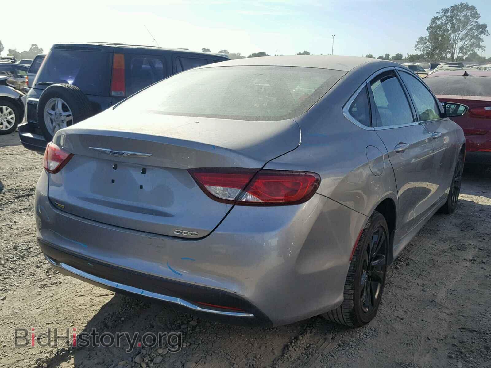 2015 CHRYSLER 200 - VIN: 1C3CCCAB7FN707649 - Фото 4