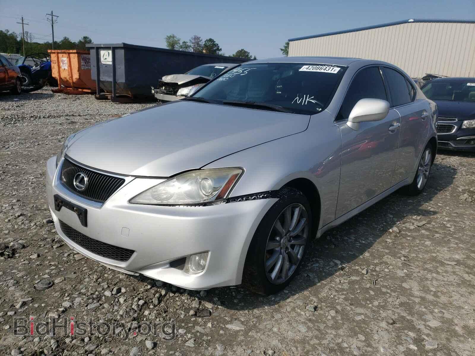 2008 LEXUS IS - VIN: JTHCK262982021455 - Фото 2
