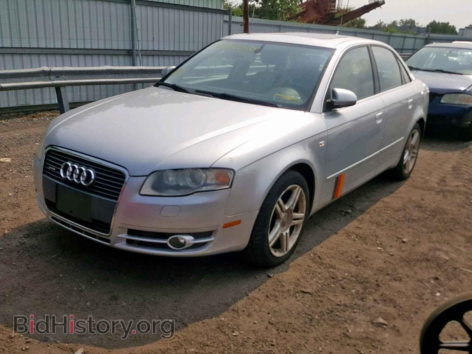 2007 AUDI A4 - VIN: WAUDF78E27A017473 - Фото 2