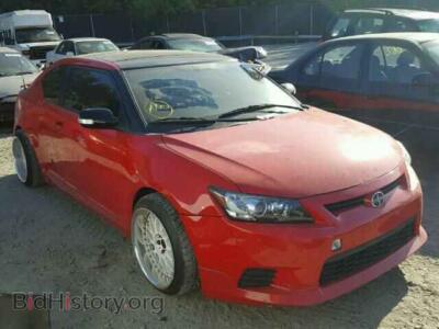 2013 Toyota SCION Scion TC, red — VIN JTKJF5C73D3050865, Copart