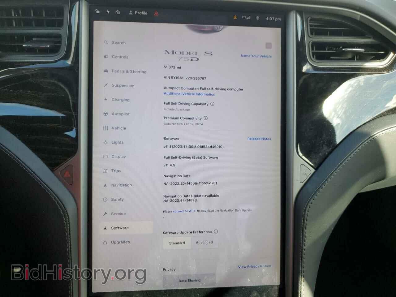 2018 TESLA MODEL S - VIN: 5YJSA1E22JF295787 - Фото 9