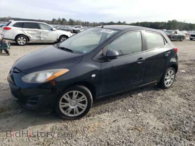 2014 Mazda 2 Sport, черный — VIN JM1DE1KZ4E0180904, Copart
